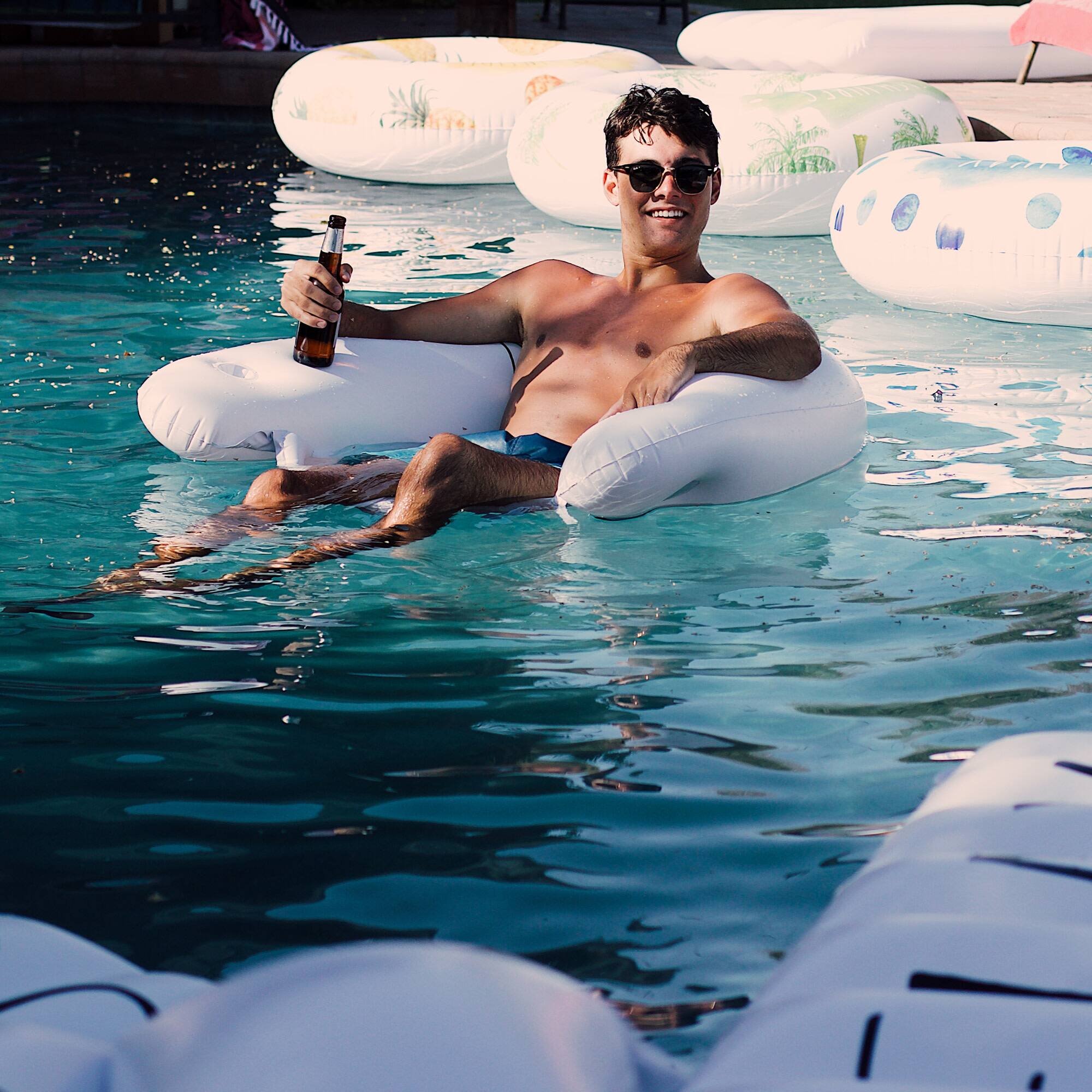 Rae Dunn Good Vibes Chair Lounger